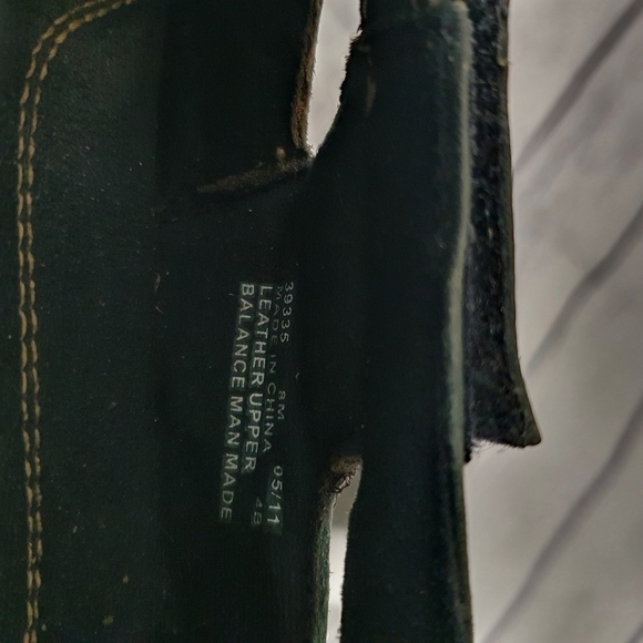 Clarks Bendables Mary Jane Styled Distressed Grey Leather Shoes Size 8 - Picture 8 of 8